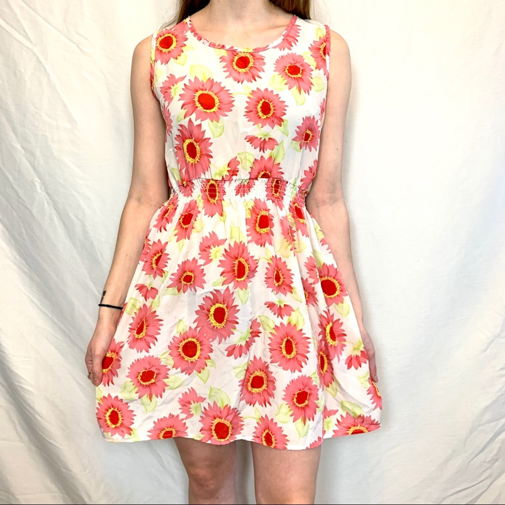 Drunken Tango floral summer dress